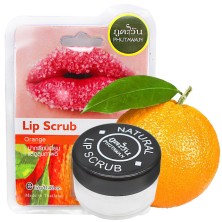 Phutawan  Сахарный скраб для губ с ароматом апельсина, 12 гр