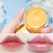 Увлажняющая и питательная маска-бальзам для сухих и обветренных губ со вкусом апельсина