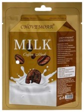 Chovemoar Питательная и увлажняющая маска для лица с протеинами молока и с кофеином