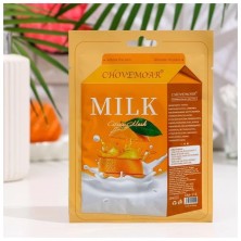 Chovemoar Питательная и увлажняющая маска для лица с протеинами молока и с витамином С