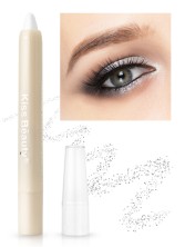 Карандаш  "Кiss beauty eyeshadow pencil" блестящий белый