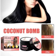 EELHOE Восстанавливающая и питательная маска для волос  с кокосовым маслом, 50гр.