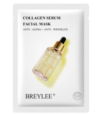 BREYLEE Омолаживающая маска для лица  Collagen Essence с золотом и коллагеном