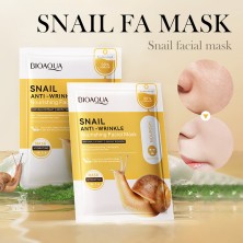 Антивозрастная маска для лица  с муцином улитки Snail Anti-Wrinkle Mask