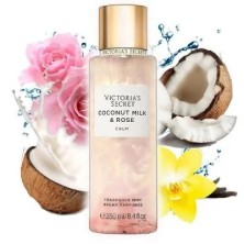 Victoria's Secret Парфюмированный спрей для тела Coconut milk&Rose  250мл